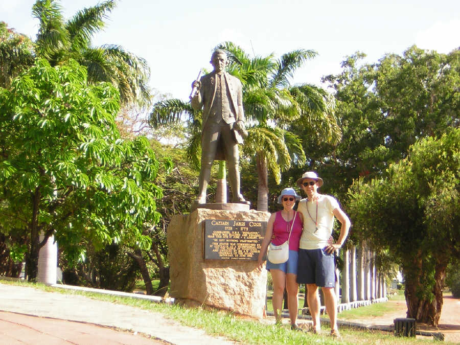  Cooktown - Captain Cook Memorial - Australien Australia 